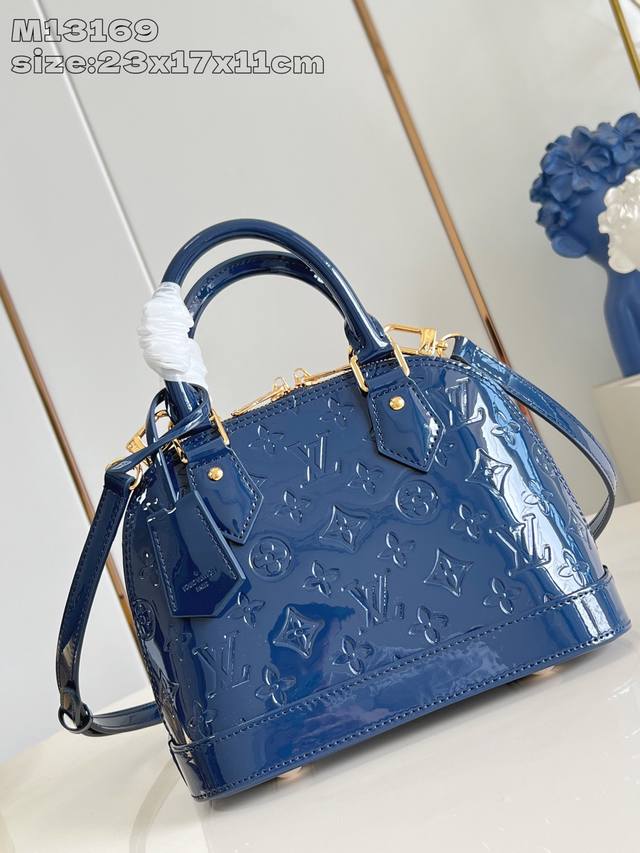 Factory Price P Top Original M13169 Blue Embossing As One Of Louis Vuitton's Ico