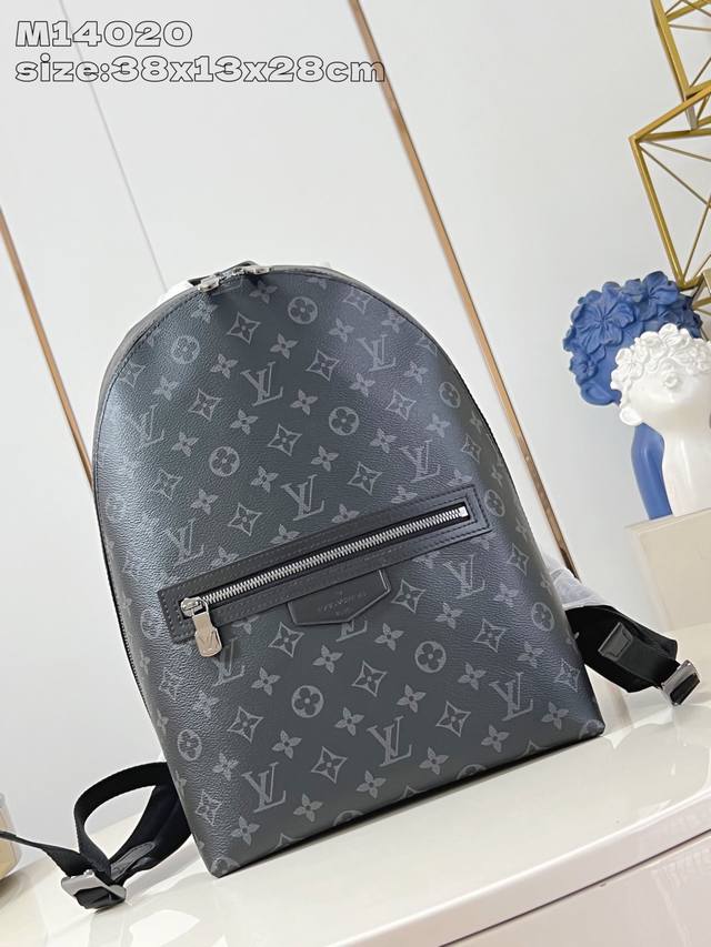 Factory Price P Top Original M14020 Black Flower This Discovery Slim Backpack Is