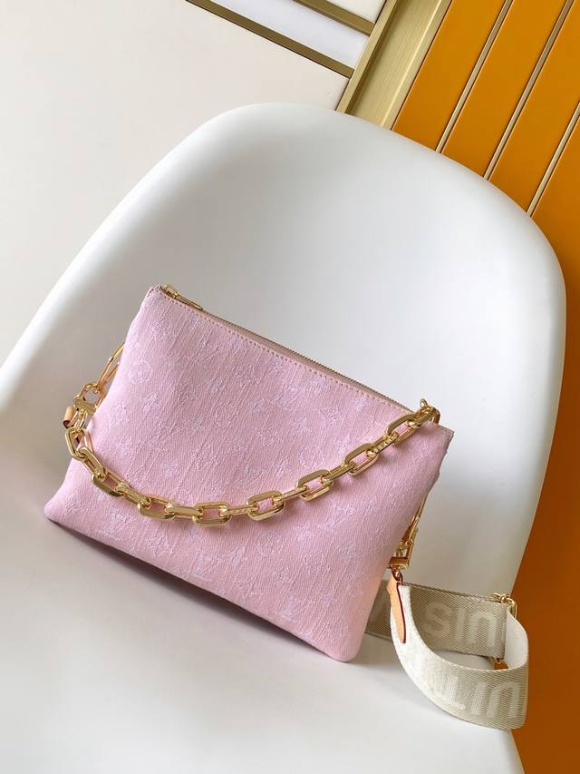 Dynamic163Top Original M24564Blue M13313Pink This Coussin Small Handbag Is Made