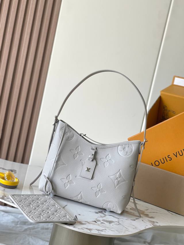 Special Grade Mb Original Leather This Carryall Small Handbag Model: M12917 Taro