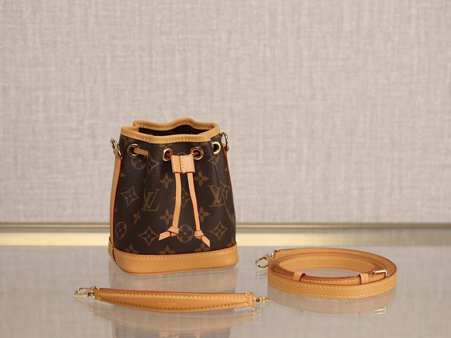 Chip Steel M81266 Mini Bucket Bag Nano No Handbag Hd Camera Real Shot Version Wi