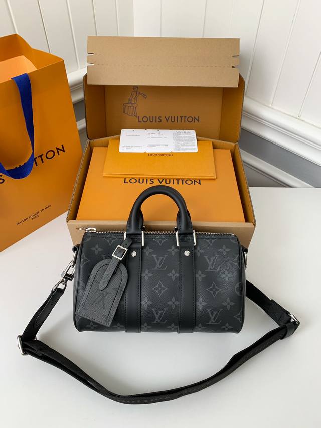 Chip Steel Counter Classic Hot Selling Keepall Bandouli Re 25 Handbag M46271, 25