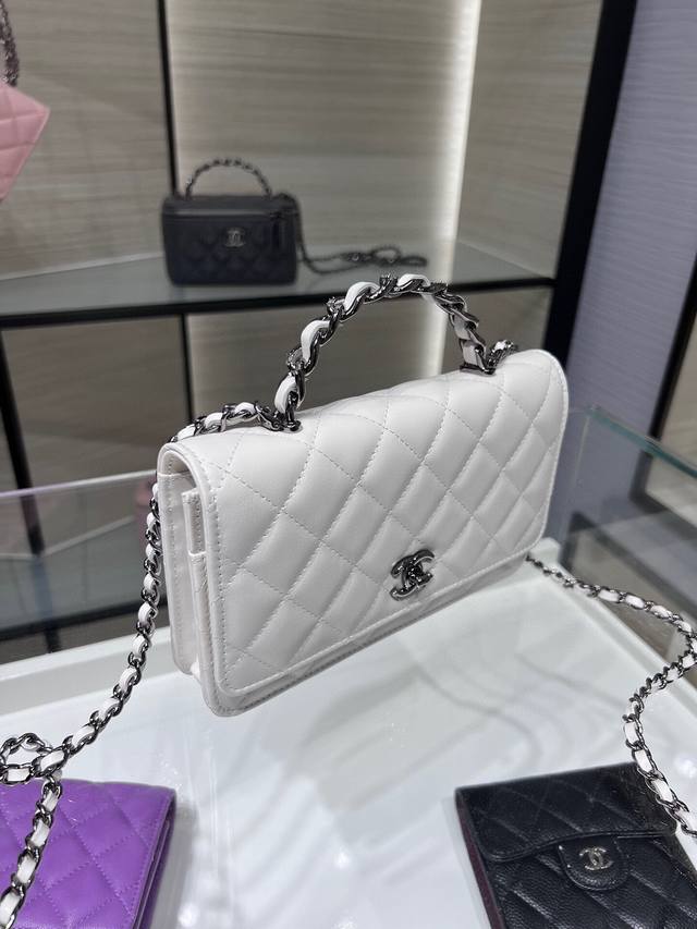 Ohanel 23K New Liao Color Rhinestone Handle Woc This Season's Black Horse Rhines