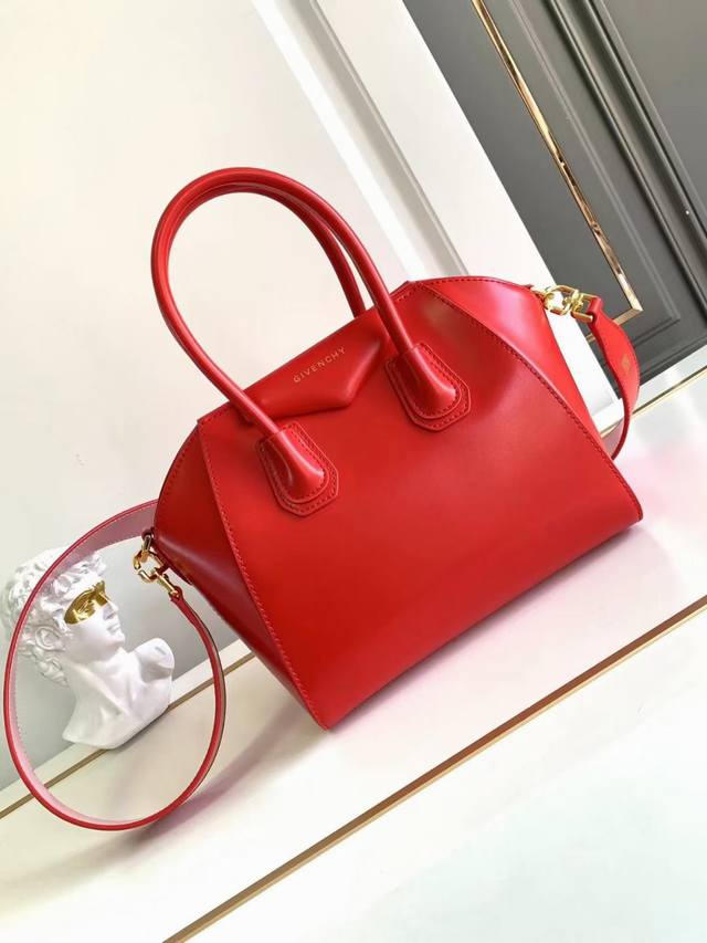 New French Brand Givenc*Y Classic Antigona Tote French Original Box Leather! Upg