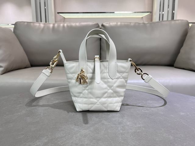 Authentic, High Version This Micro Dior Toujours Vertical Handbag Is A New Produ