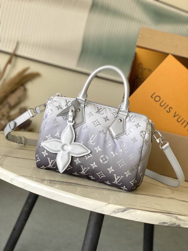 Top Original M11848 This Speedy Bandouliere 25 Handbag Is From The Lv Snow Serie