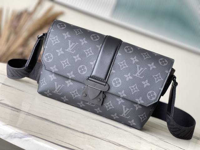 Top Original M46794 S-Cape Messenger Bag Zhouyuan Brand Collection Leather Hard