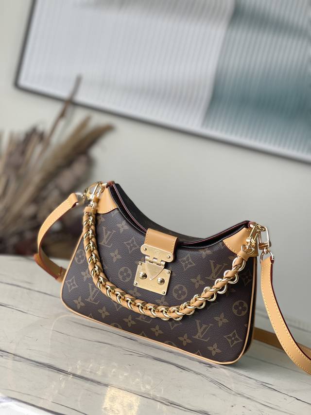 Steel Chain Top Original M46659 Yellow Leather This Handbag Draws Inspiration Fr
