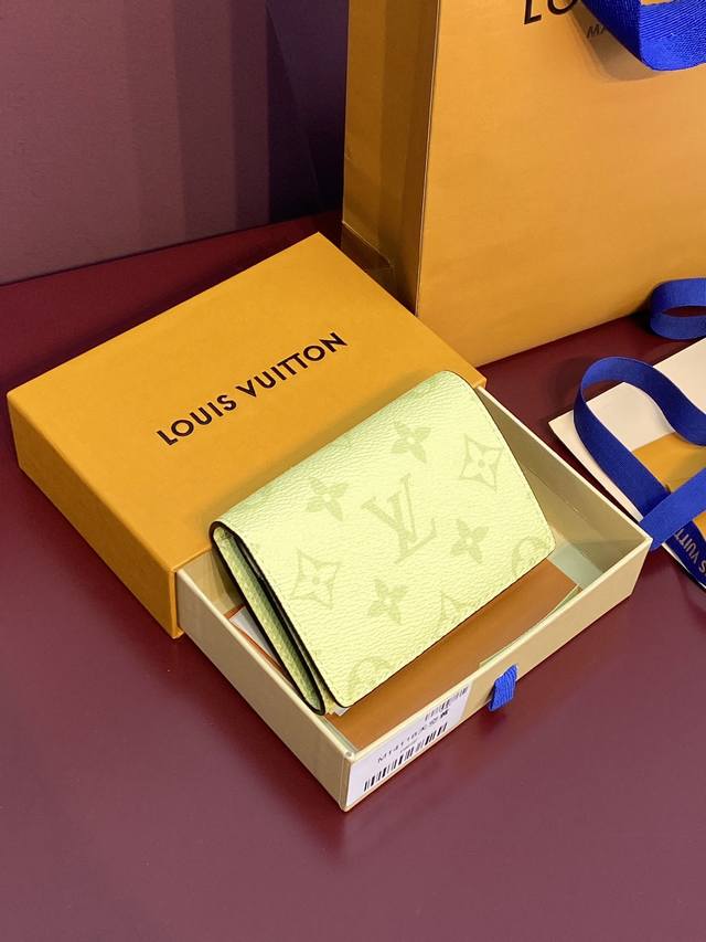 M14118 Sky Yellow! Enveloppe Carte De Visite Business Card Holder, Made Of Damie