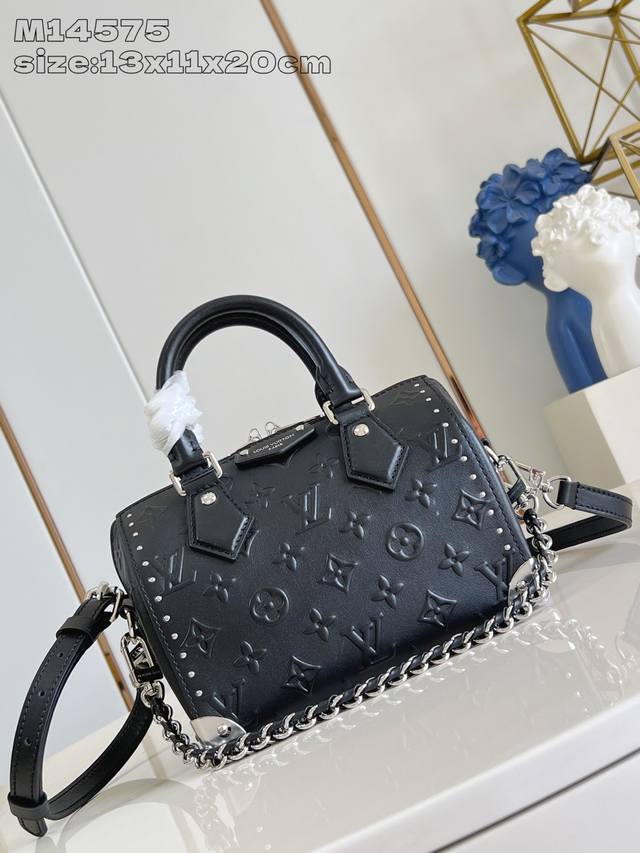 The Top Original Monogram Bold Speedy 20 Trunk Handbag Appeared In Monogram Canv