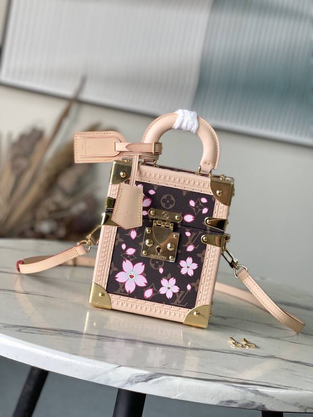 Top Original M14173 10079 Sakura This Camera Box Bag Joins The Louis Vuitton X T