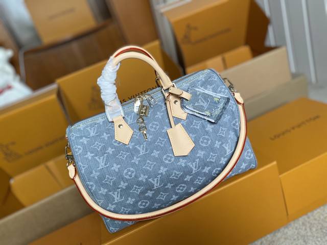 Top Original M13344 This Speedy Soft 30 Handbag Relies On Louis Vuitton's Exquis