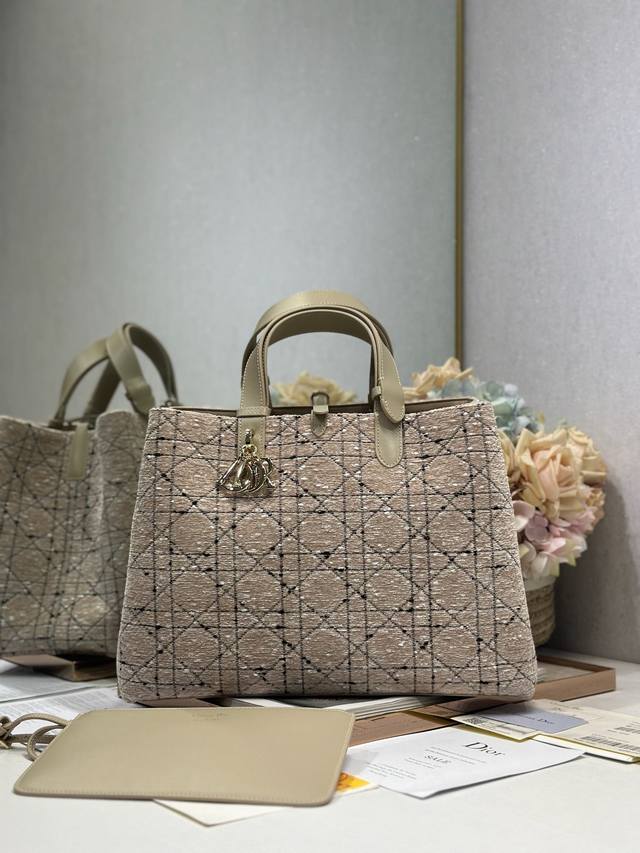 Top Original Order With Full Packaging Dior Toujours Handbag [Large Size With Co