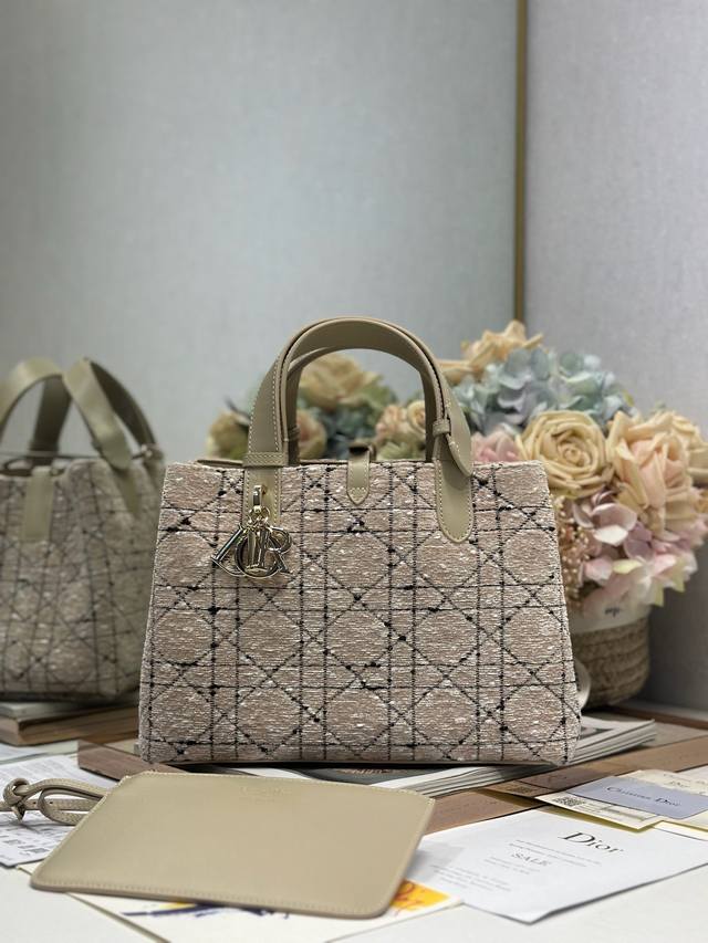 Top Original Order With Full Packaging Dior Toujours Handbag [Medium Size With C