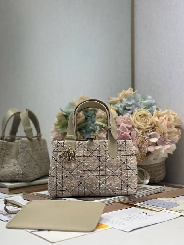 Top Original Order With Full Packaging Dior Toujours Handbag [Small Size With Co