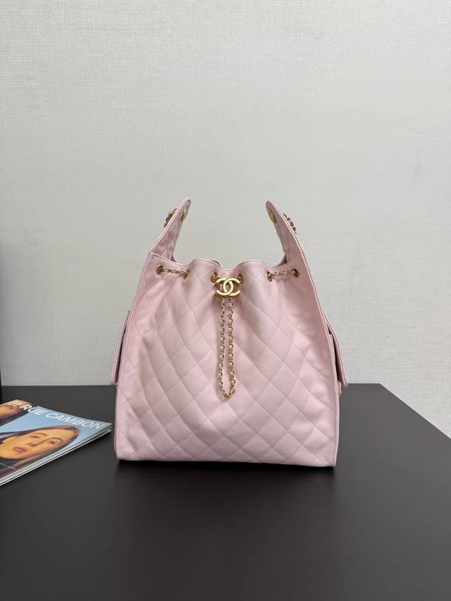 Original Leather In Stock Medium 25C Hobo Bag This Season's Hot Item, The Adjust