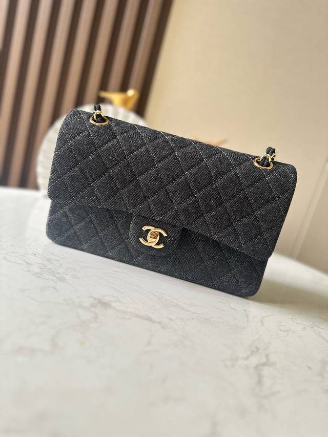 Chanevintagezpdevelopment Of Vintage Black Denim With Medieval Logo Cfgrandma Ch