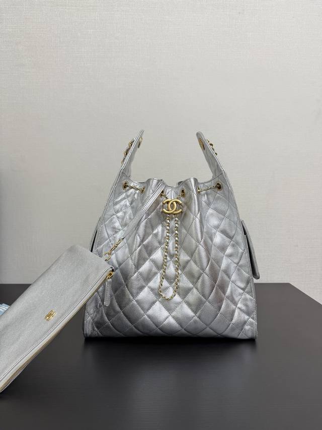 Original Leather In Stock Medium 25C Hobo Bag This Season's Hot Item, The Adjust