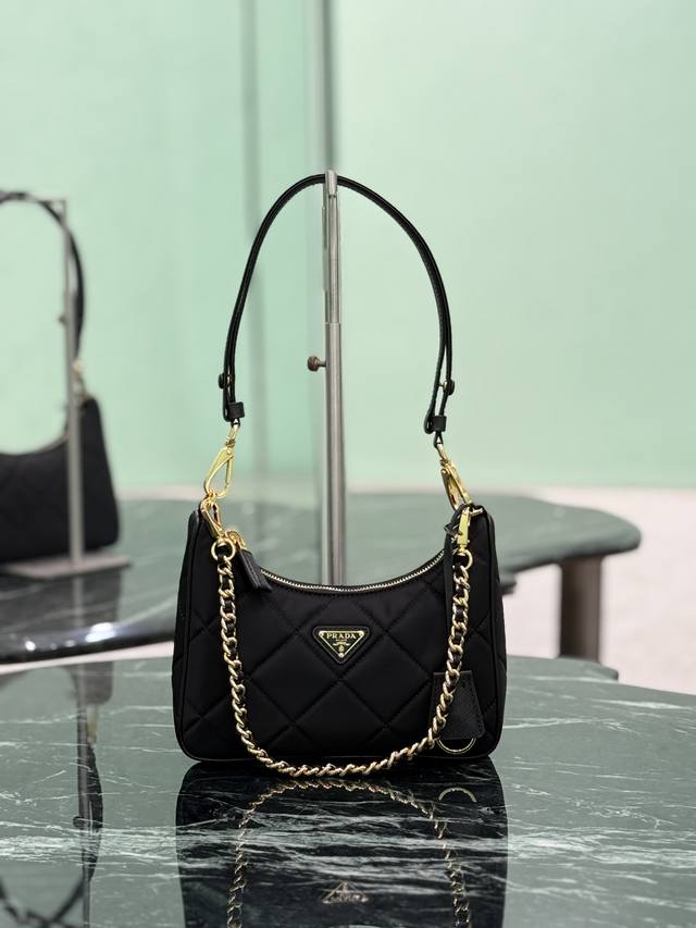 Diamond Nylon Hobo Hobo Underarm Bag Has Become A Mainstream Fashion Trend! Supe