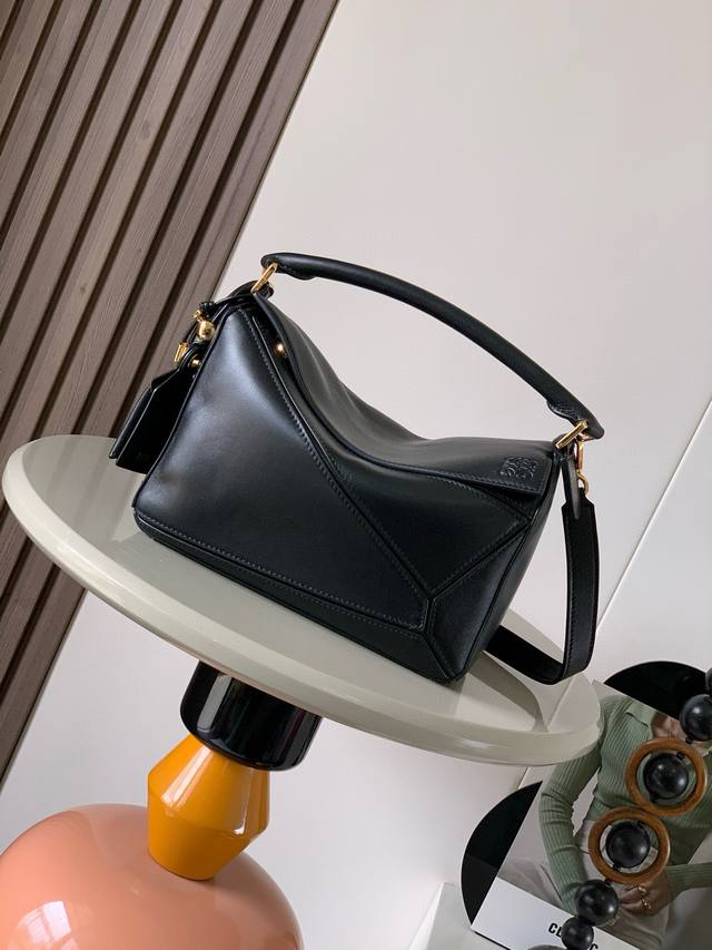 New Version Of Geometric Bag Small Nappa Sheepskin Featherlight Puzzle Handbag,