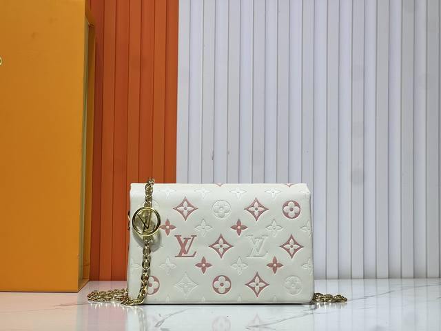M81693 M80742 This Pochette Coussin Handbag Picks Up The Floral Elements Of Loui