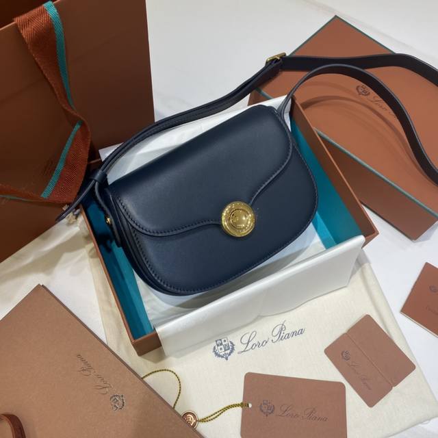 Spring And Summer New Products Ghiera Bag Saddle Bag Mini Anchor Blue Dark Kumme