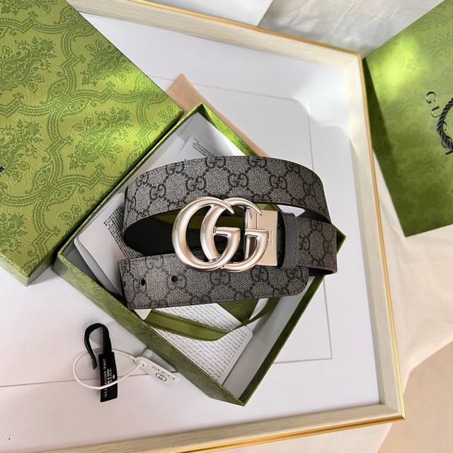 Gucci Official Website Synchronization Original Boutique, Double-Sided Belt Body