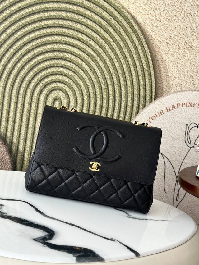 Original Leather Chanezp Develops New Version Of Black Ball Grain Cowhide Should