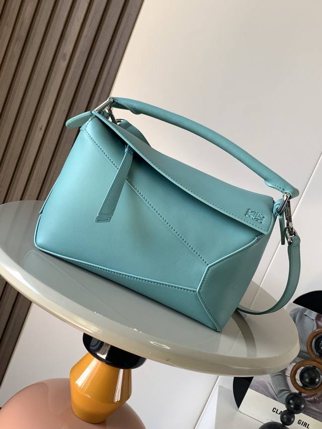 Original Leather New Version Of Geometric Bag Small 24Cm Puzzle Handbag! Origina
