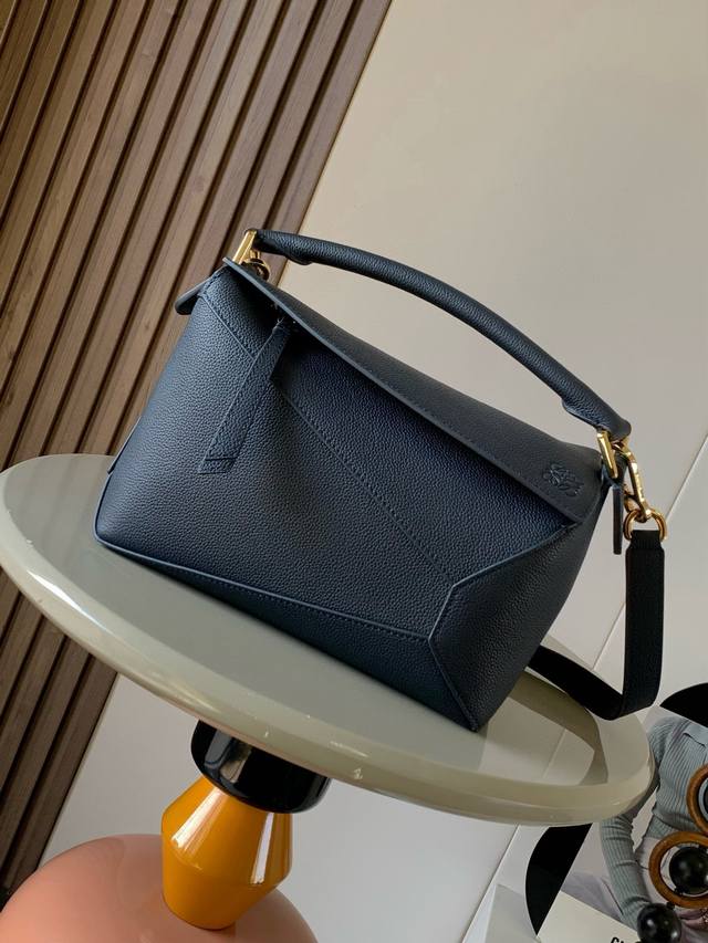 Original Leather New Version Of Geometric Bag Small 24Cm Puzzle Handbag! Origina