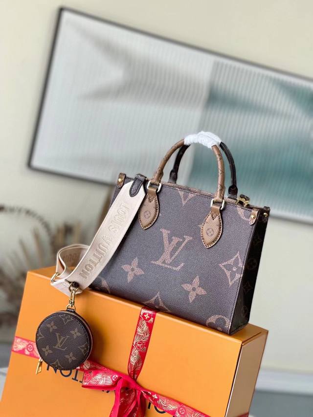 Original Leather Top-Grade Original Single M46373 This Onthego Small Handbag Com