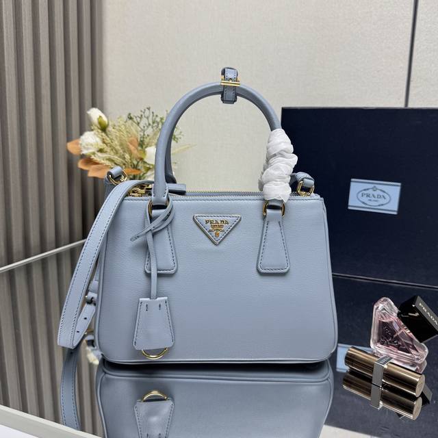 Genuine Top Original New Small Killer Bag 1Ba896 Plain Leather Prada Galleria Ha