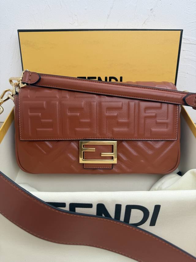 Authentic Baguette Leather Bagmore Details Iconic Baguette Medium Bag In Soft Na