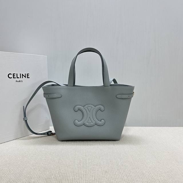 Genuine New Arrival Cabas Anais Grained Cowhide Handbag Small Size. Ce Latest To