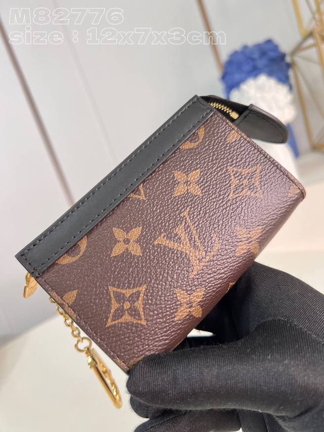 Top Original Single Home Real Shot M82776 Old Flower This Voyage Key Bag Uses Mo