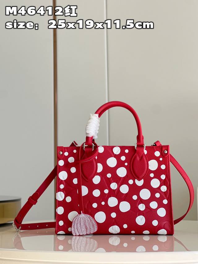 Top Original Home Photo M46412 Red Polka Dot Master Yayoi Kusama Joint Series On