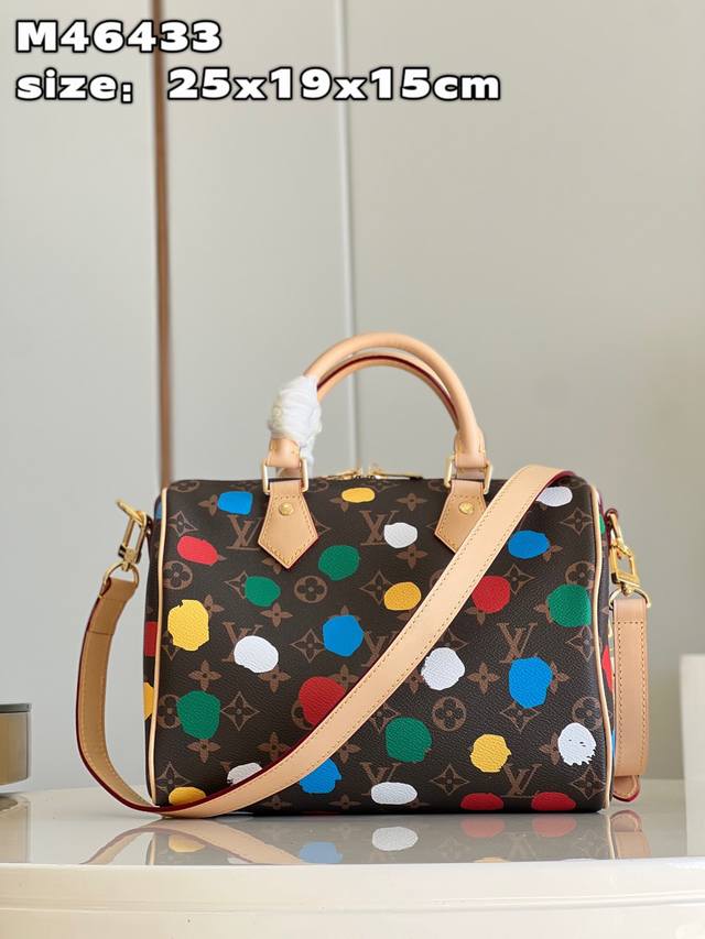 Top Original Single Home Shot M46433 Polka Dot Master Yayoi Kusama Joint Series