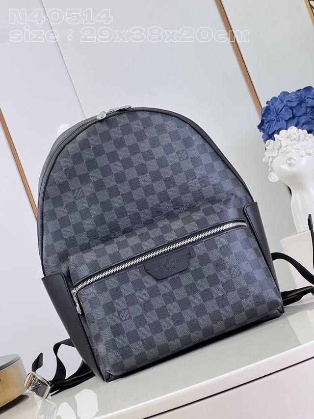 Top Original Home Photo N40514 Black Grid This Discovery Small Backpack Uses Dam