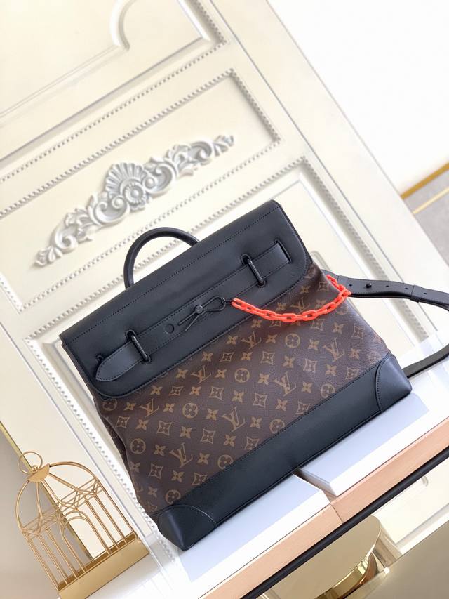 Top Original Single M44473 Steamer Small Handbag With Monogram This Season, The