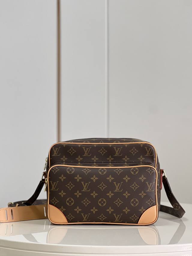Top Original Single Home Real Shot M452444 Second-Hand Series Crossbody Bag Old