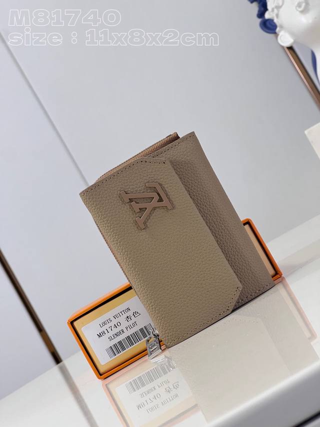 Top Original Home Shot M81740 Slender Pilot Wallet Joins The Lv Aerogram Series,