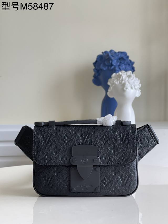 Top Original Home Real Shot M58487 This New S Lock Sling Handbag Is Made Of Mono