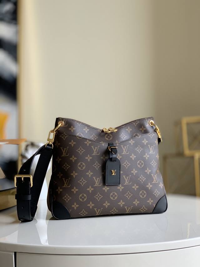 Top Original Single Home Shot M45355 Black The New Odeon Medium Handbag Is Launc