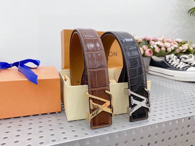 Brand: Lv Louis Vuitton Size: 3.8Mm Authentic Size Hardware Material: Fine Pure