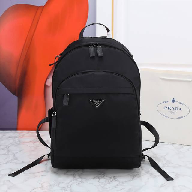 Returned Backpack Exclusive First Release 48 Backpack, Black Original Goods This