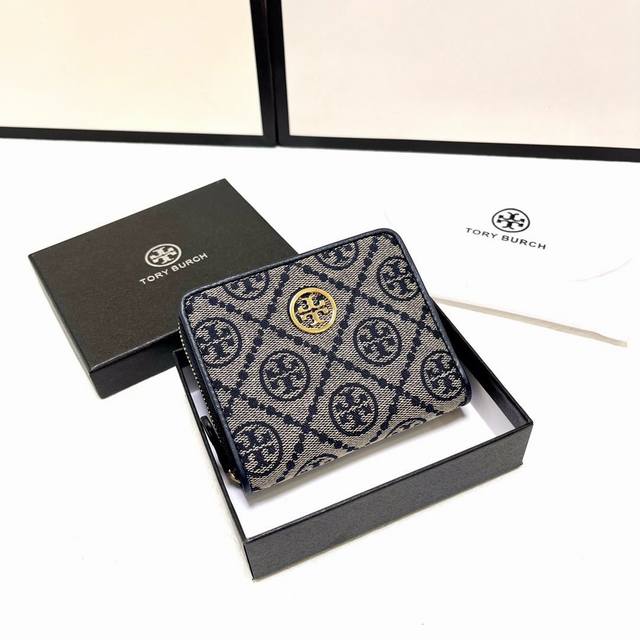 Color Black Size 11X7 Tory Burch's New Card Holder, Made Of Cloth With Imported