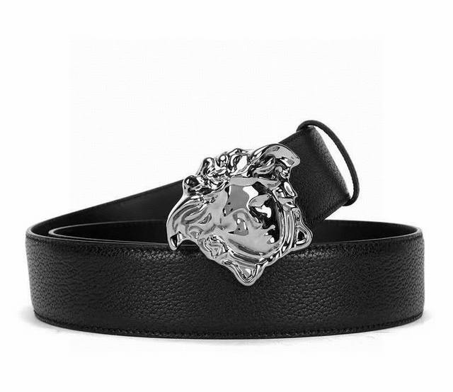 Vasace Versace Men's Medusa Belt. Width 4Cm. Size: 85 90 95 100 105 110 European