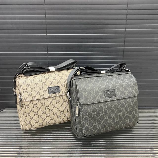 Gucci Gucci Flap Messenger Bag Men's Crossbody Bag Real Shot Original Original F