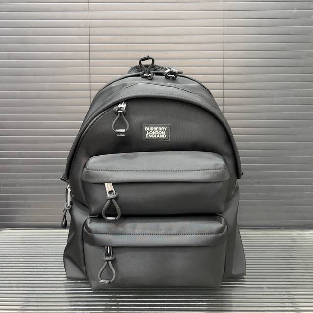 Burberry Burberry Canvas School Bag Backpack Regular Unisex Couple Style Classic