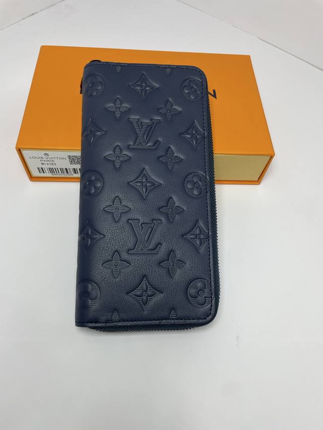 Factory P Price Top Original M14783 Blue Zippy Zipper Vertical Wallet That Focus